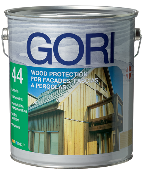 GORI 44 Wood Protection for Facades, Fences and Carports